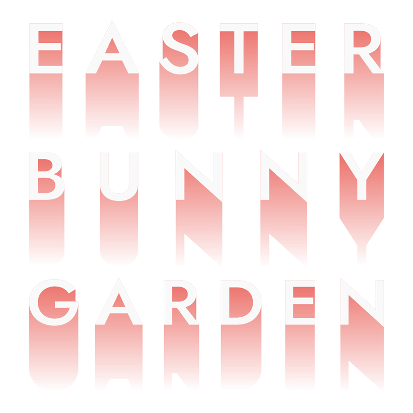 Easter Bunny Garden